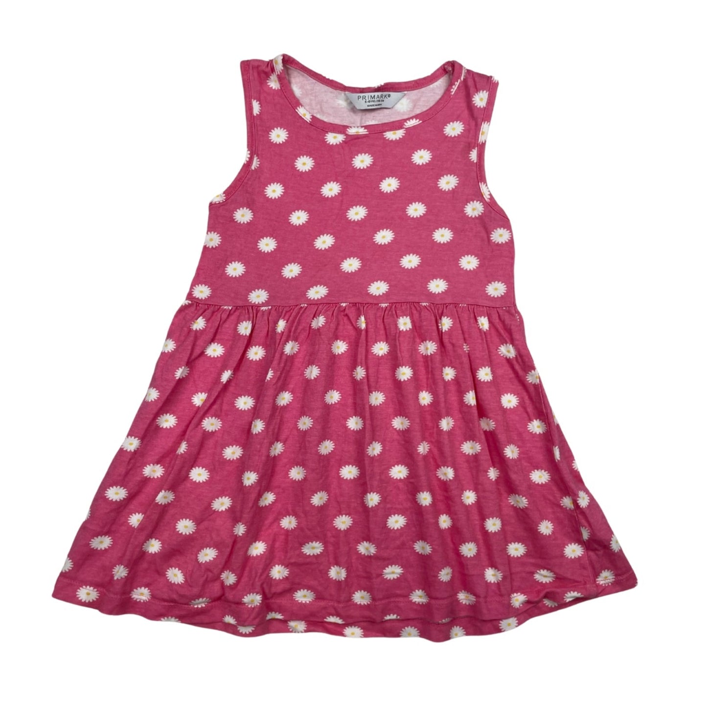 Rosa Kleid, Ärmelloses Kleid, Mädchen, Größe 116, 5-6 Jahre
