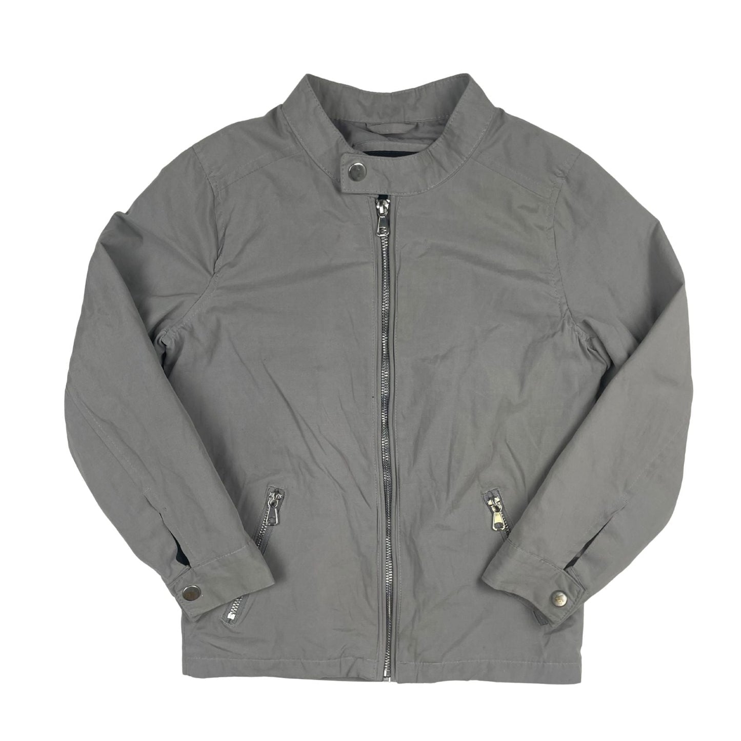 Graue Übergangsjacke, 7-8 Jahre