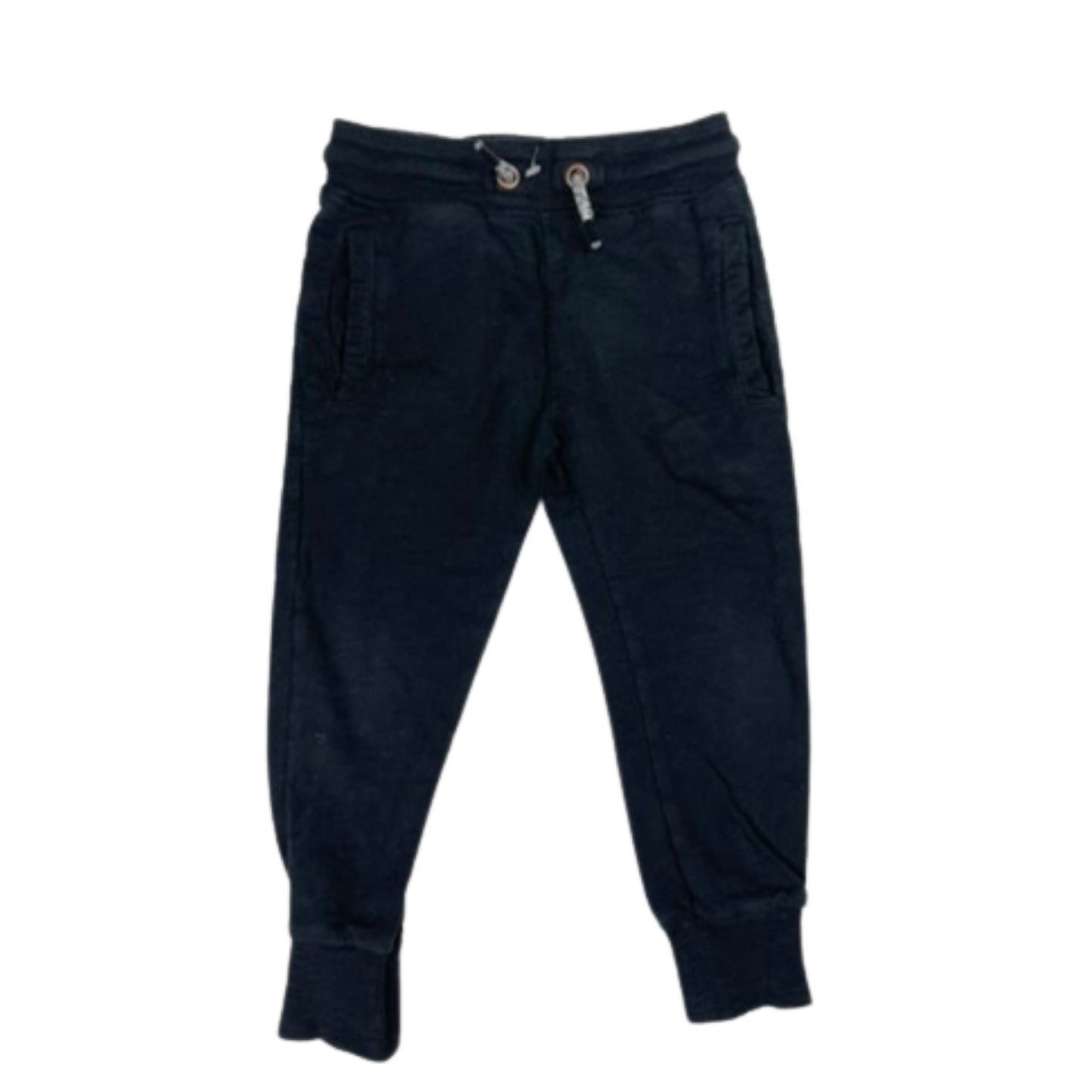 Dunkelblaue Jogginghose für Jungen aus Baumwolle