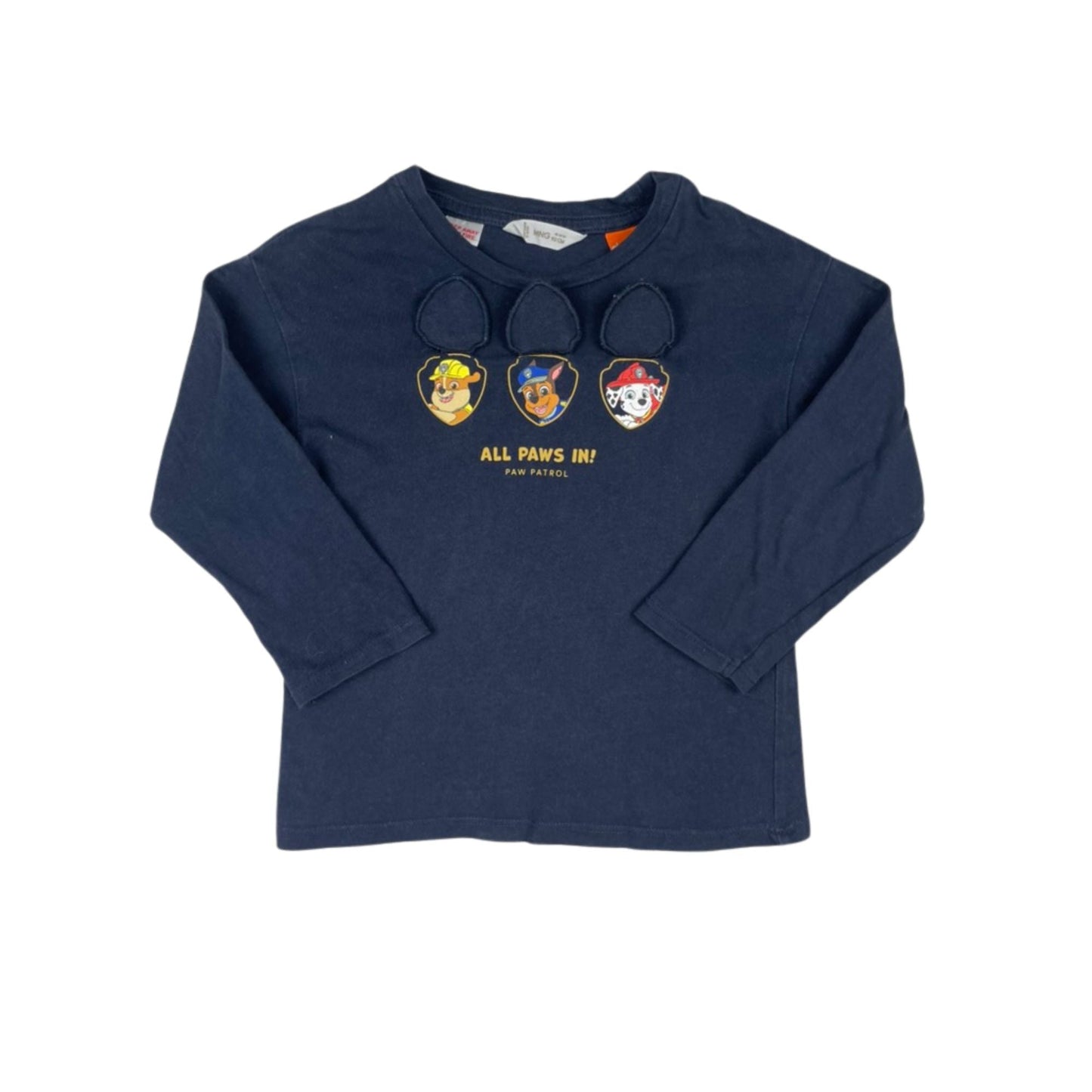 Dunkelblaues Paw Patrol Langarmshirt
