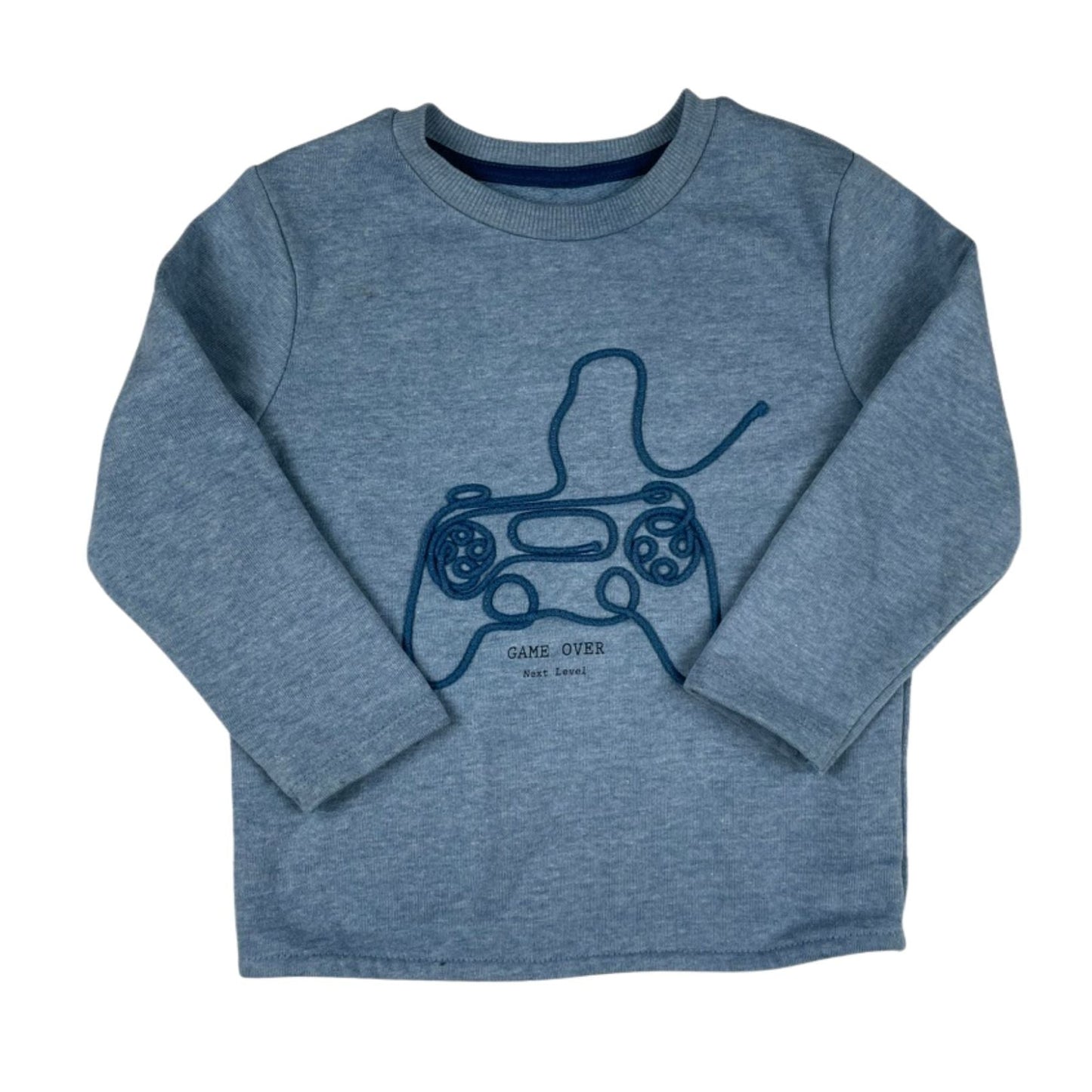 Sweatshirt mit Gamepad-Print
