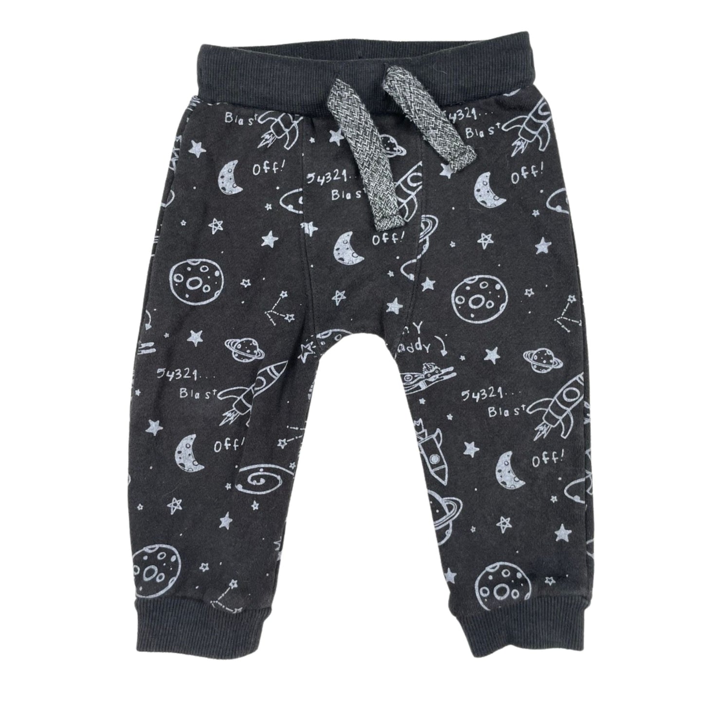Baby Jogginghose mit Weltraum-Print