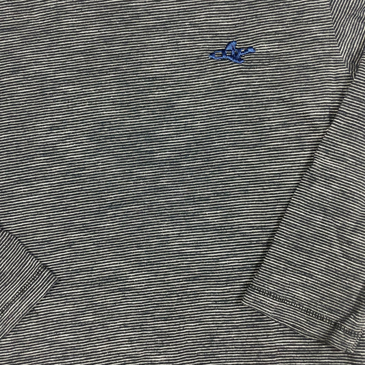 Next Langarmshirt dunkelblau-weiß gestreift, Größe 110 2