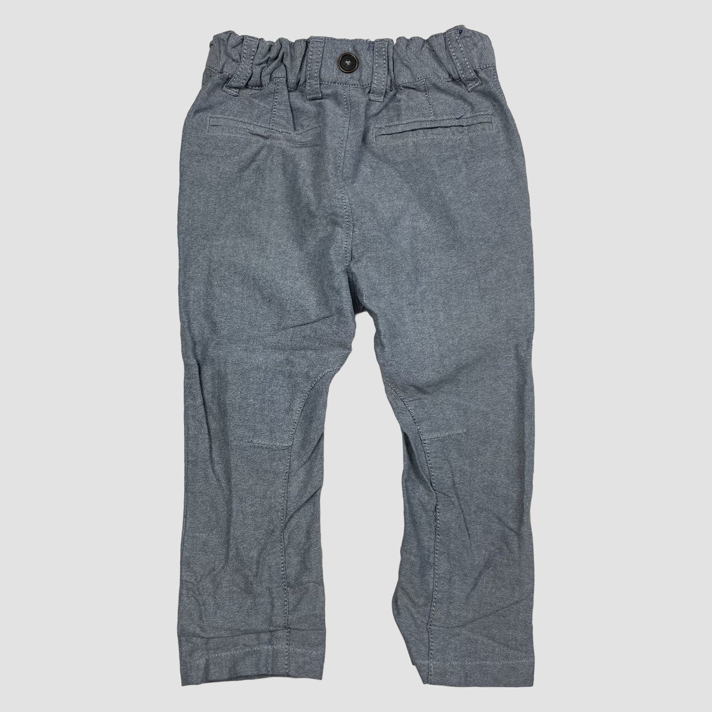 Graue Babyhose aus Baumwolle von Next, Größe 80 (9–12 Monate) 4