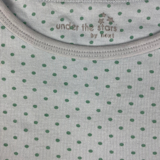 Hellblaues gepunktetes Kinder-T-Shirt, Größe 116