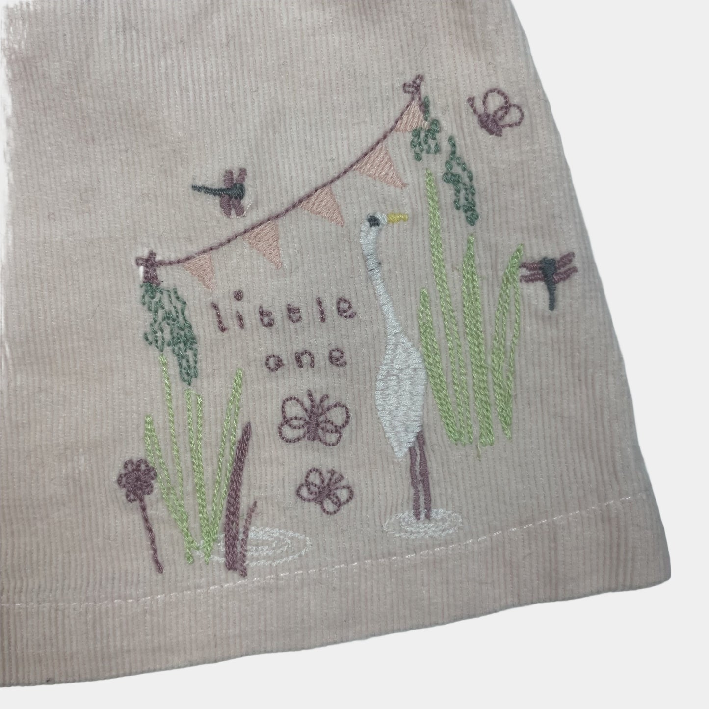 Heller Cord-Latzrock mit Knopfleiste von Mini Club, Größe 3-6 Monate – inside