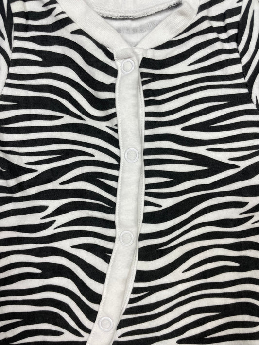 Zebra Overall mit Druckknöpfen von George – detail