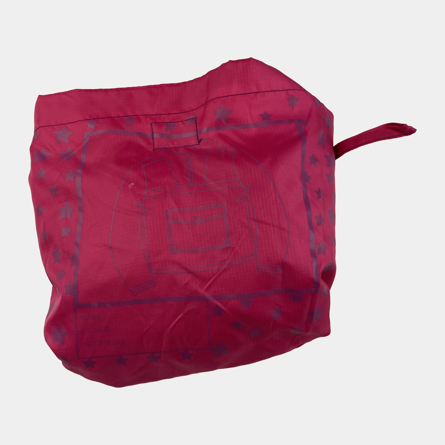 Pinke Regenjacke mit Kapuze von F&F für Kinder – close‑up