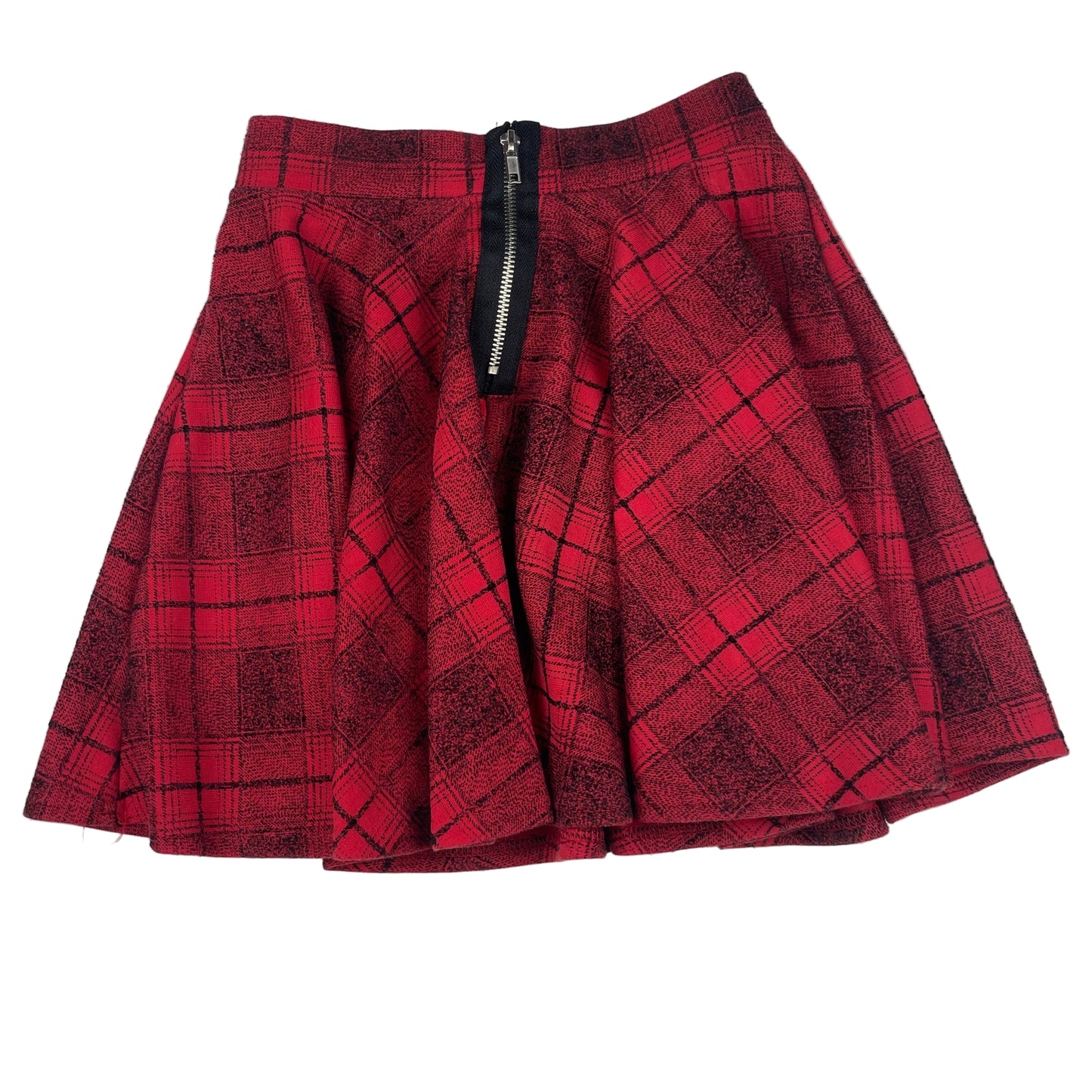 Roter karierter Mädchenrock von M&Co, Größe 8–9 Jahre (134) – back
