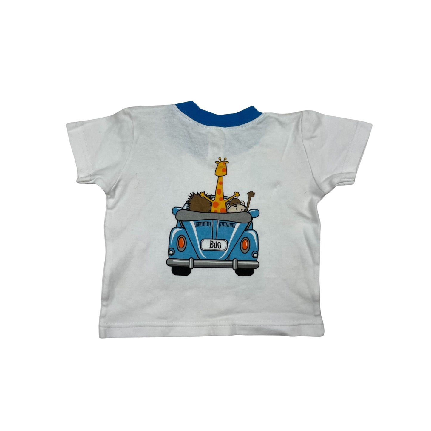 T-Shirt mit Tier-Autoprint