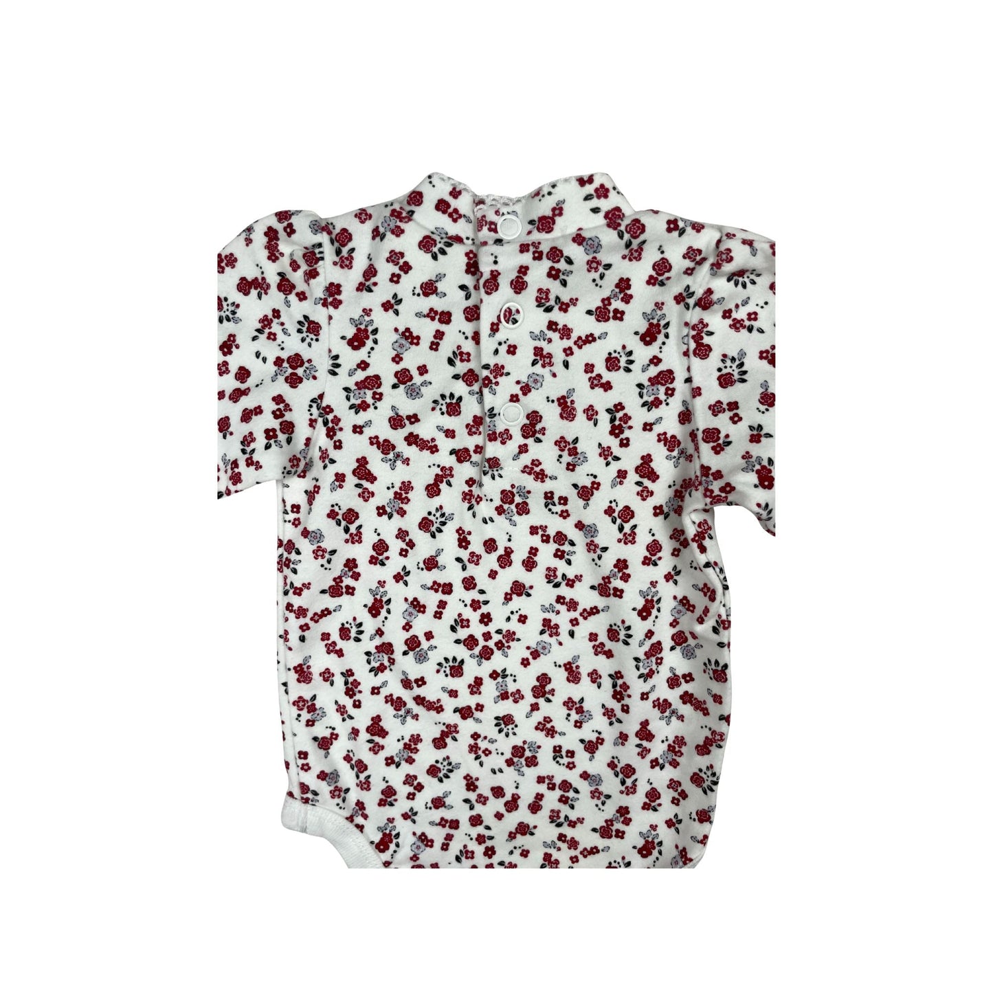 Langarm-Body mit Blumenmuster