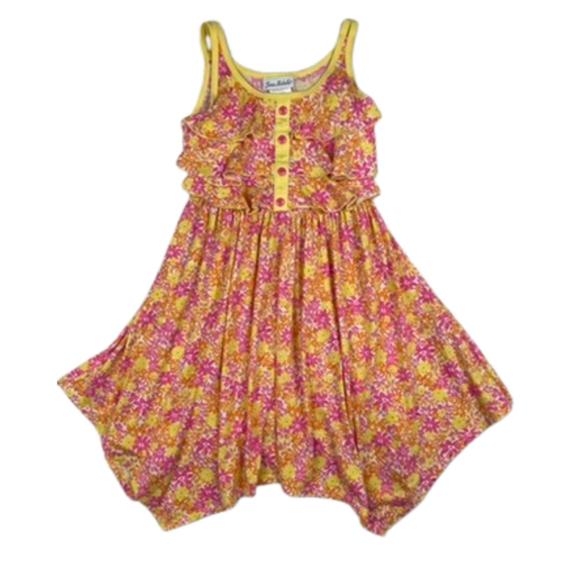 Gelbes Kleid, Mädchen, 8 Jahre