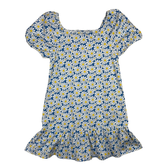 Blaues Kleid mit Gänseblümchen, Mädchen, 10-11 Jahre