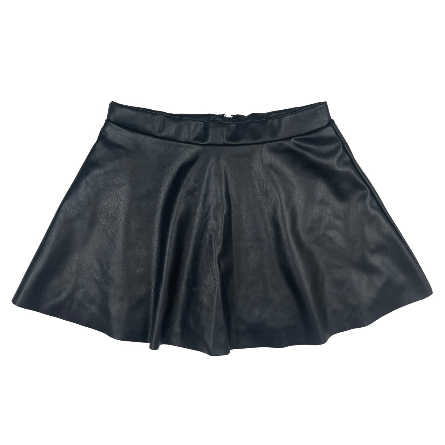 Schwarzer Lederrock, Mädchen, 5-6 Jahre