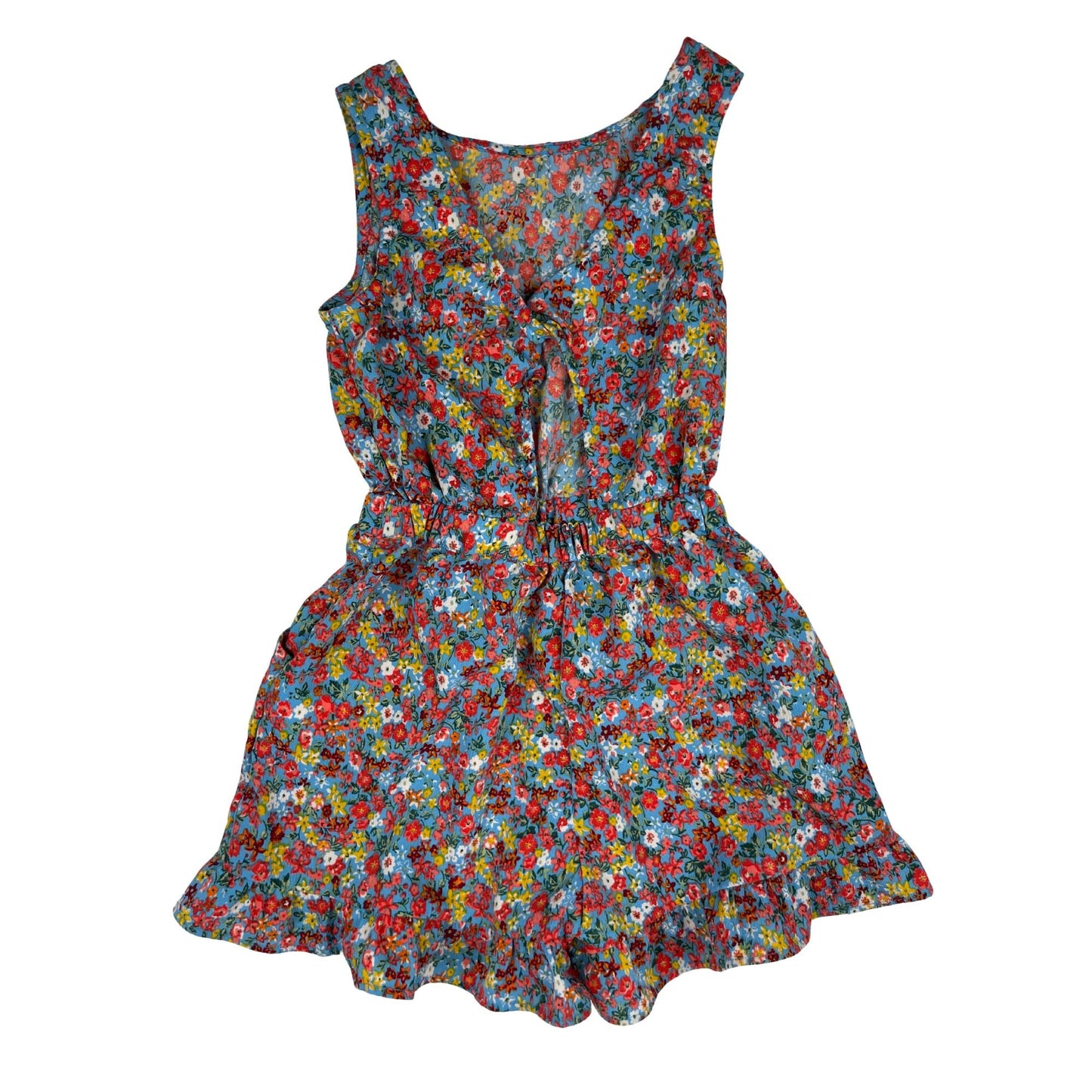 Blumiger Jumpsuit für Mädchen