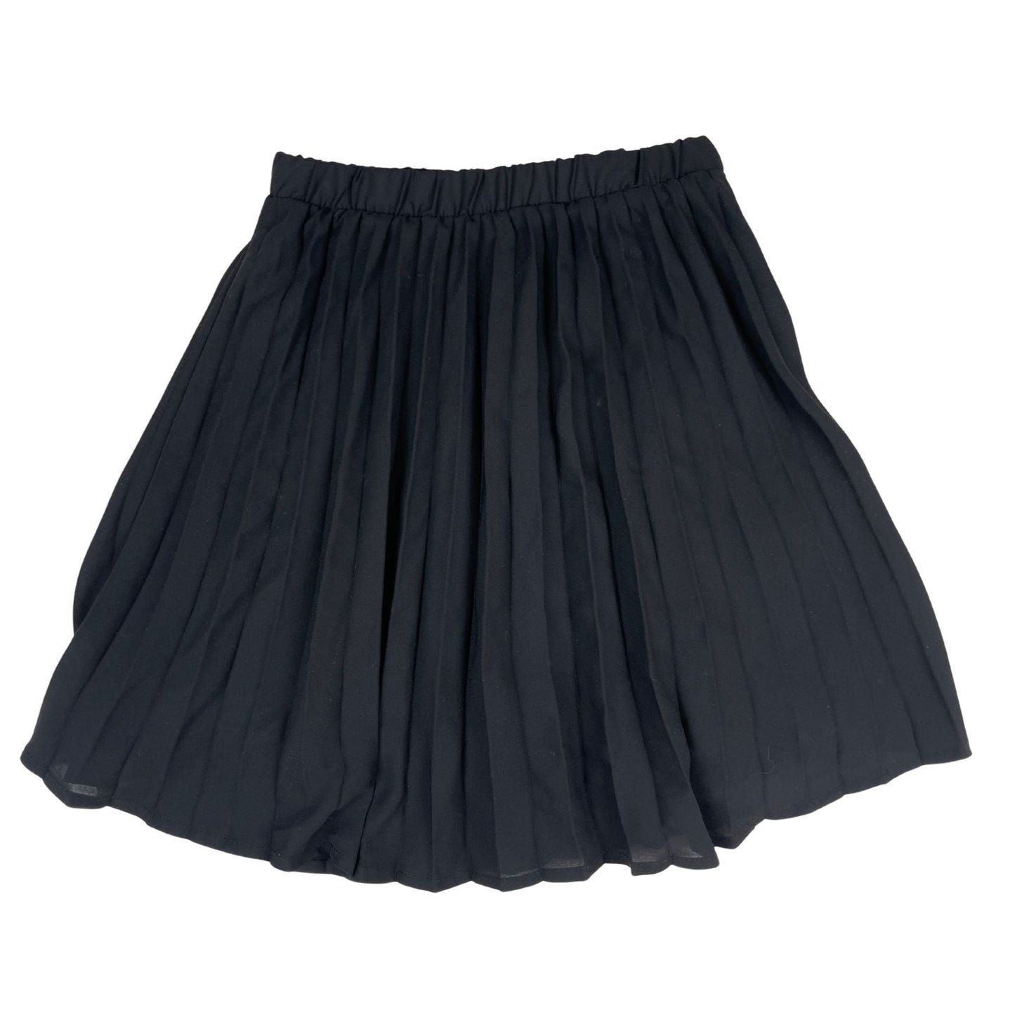 Schwarzer Plisseerock für Mädchen