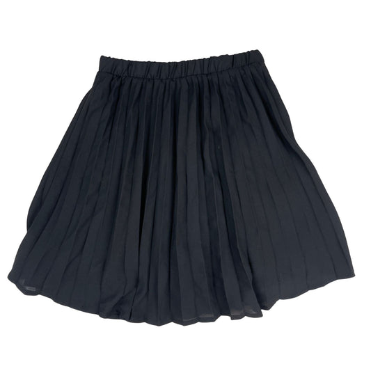 Schwarzer Plisseerock für Mädchen