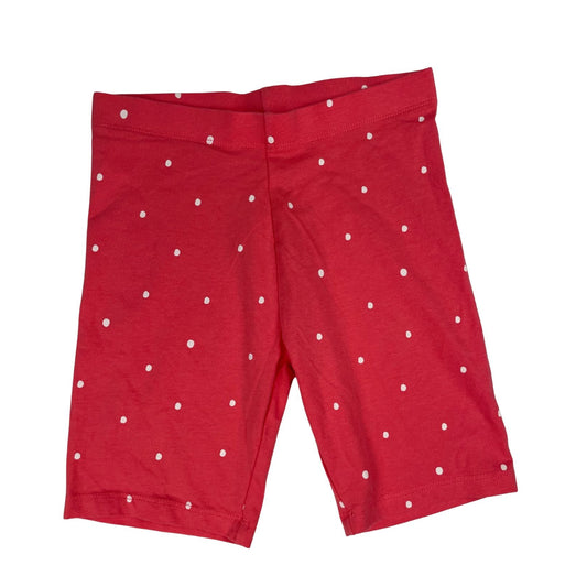 Rote gepunktete Leggings für Kinder