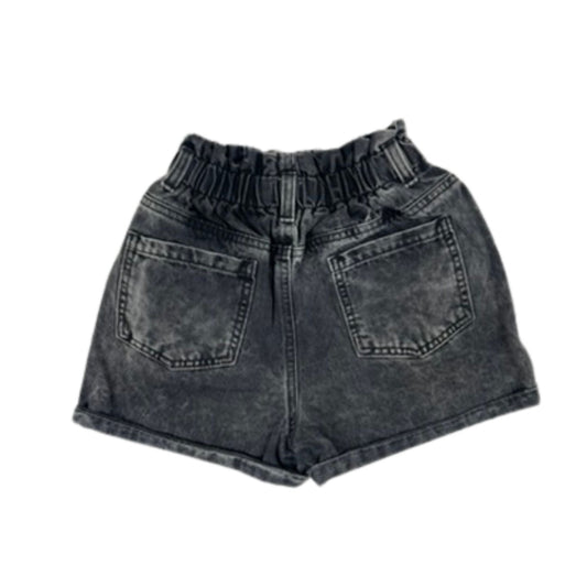 Kurze Jeansshorts mit Gummibund