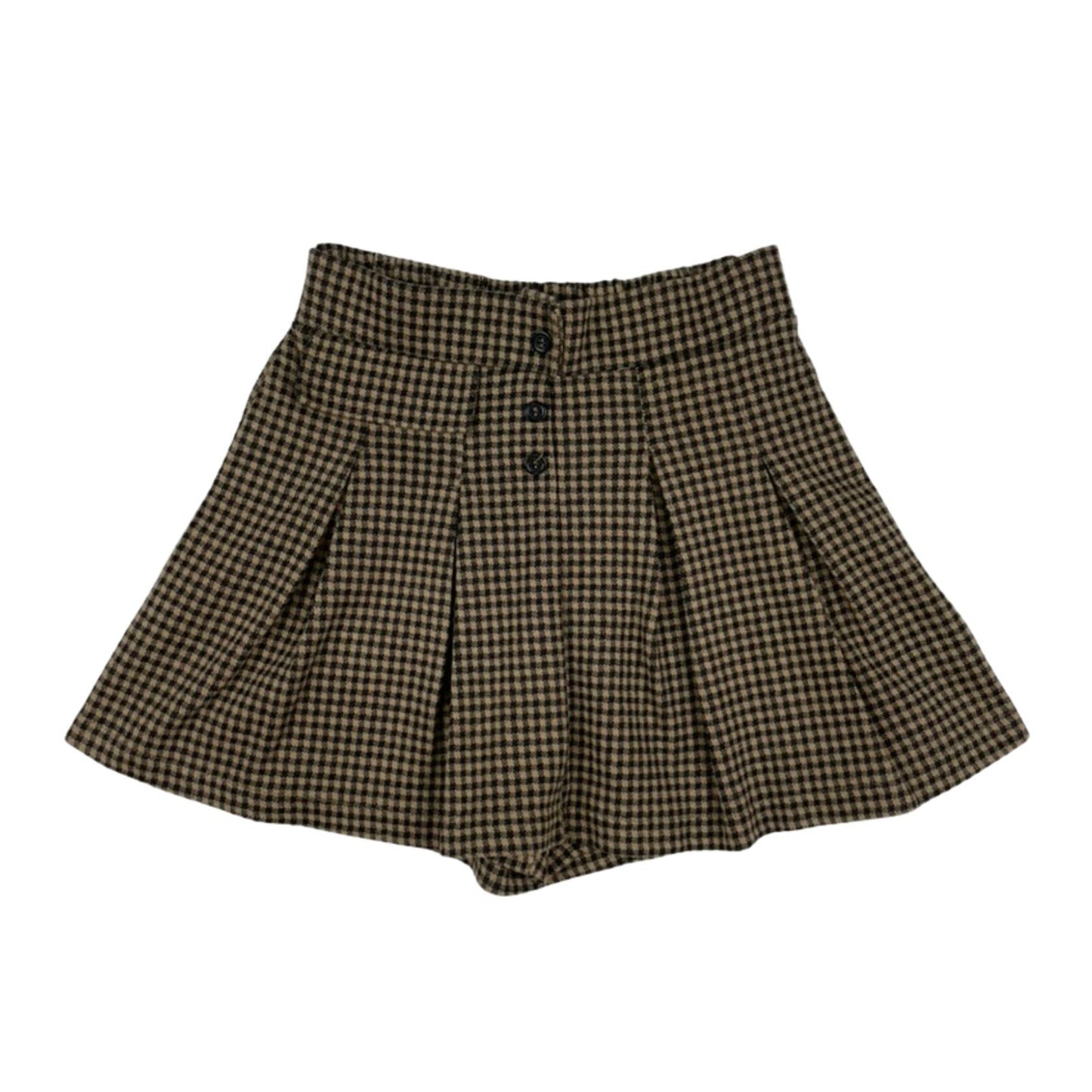 Kariertes Mädchenrock in Größe 128