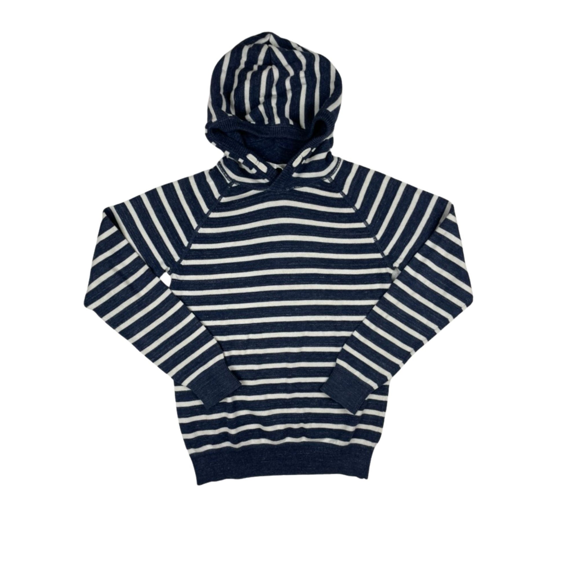 Gestreifter Hoodie in Blau für Jungen