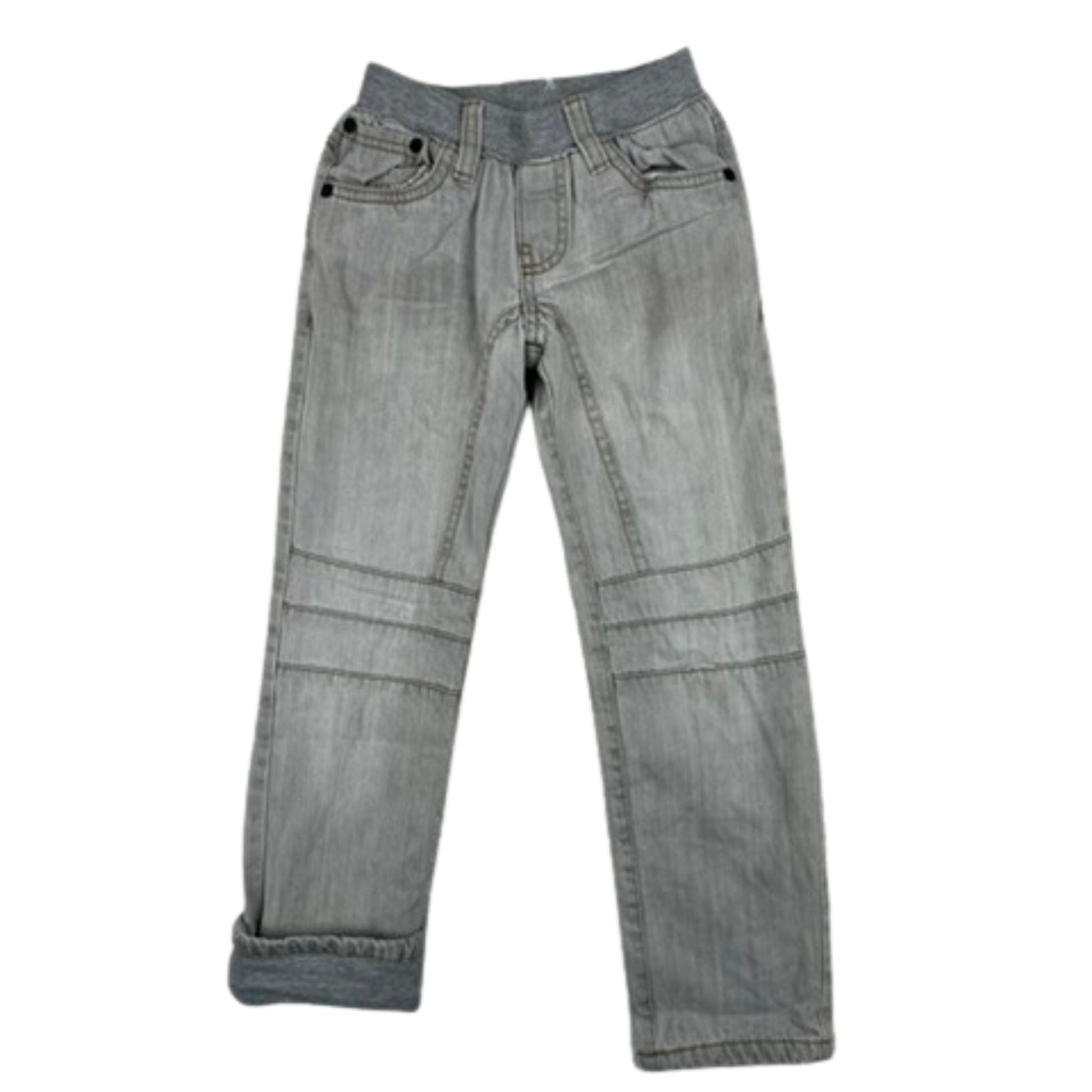Graue Kinderjeans mit elastischem Bund von Orchestra