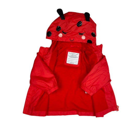 Leichte Jacke mit Marienkäfer-Kapuze