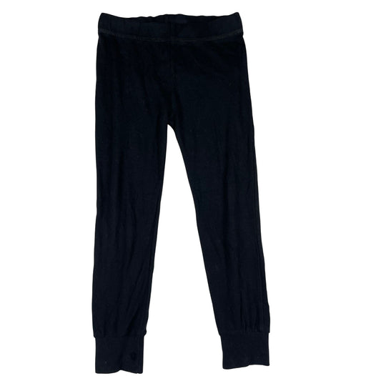 Schwarze Sweathose mit Bündchen