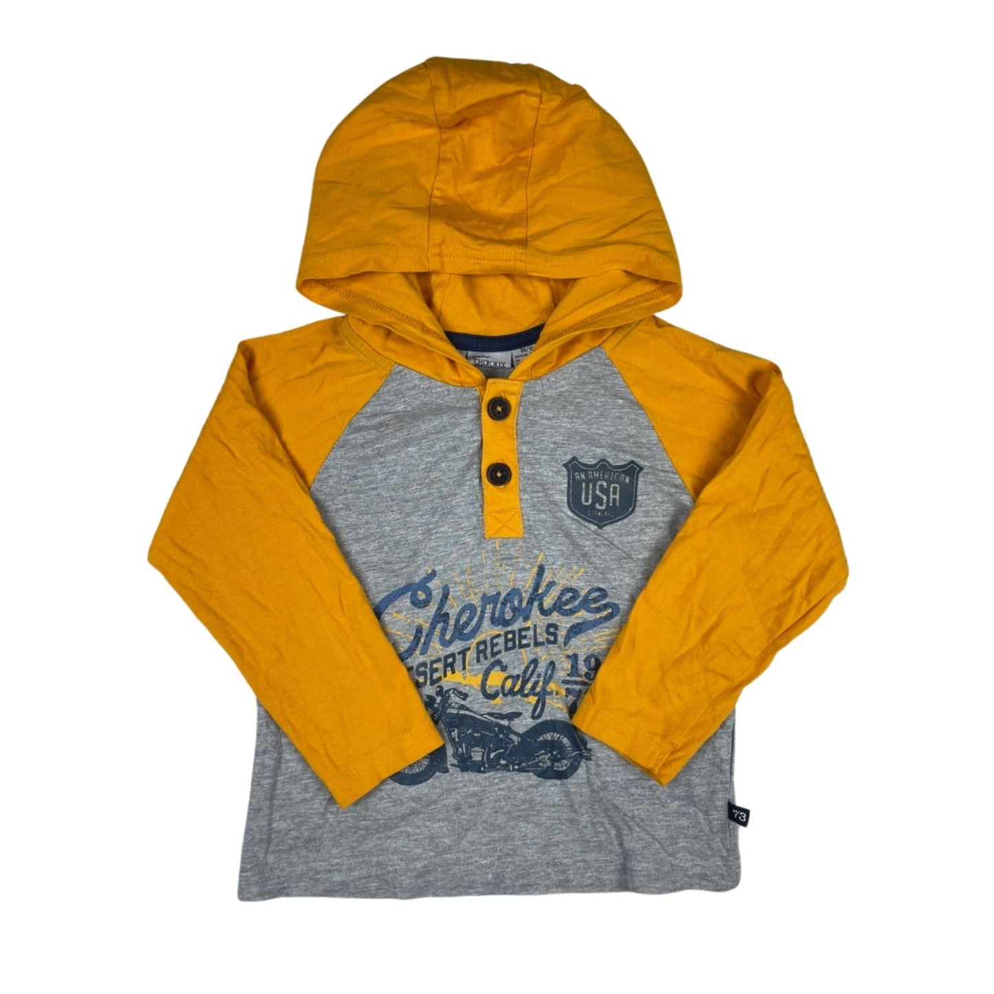 Kapuzen-Langarmshirt