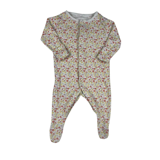 Baby-Schlafanzug aus Baumwolle mit Füßen