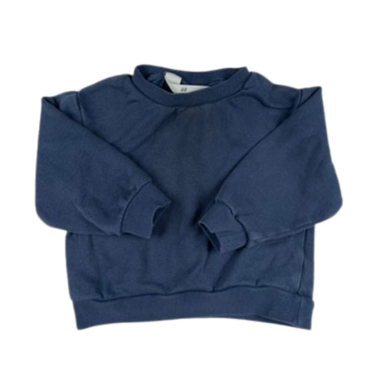 Dunkelblaues H&M Kinder-Sweatshirt, Größe 92