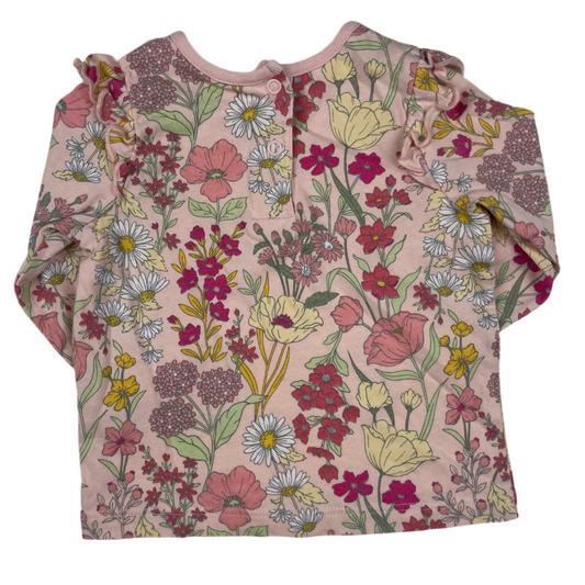 Langarmshirt mit Blumenprint