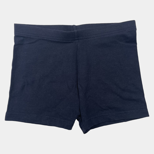 Dunkelblaue Baumwoll-Shorts für Kinder von George, Größe 6-7 Jahre, in sehr gutem Zustand. – front