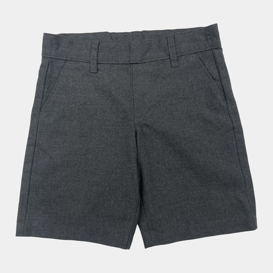 Graue Hose mit Gürtelschlaufen – front