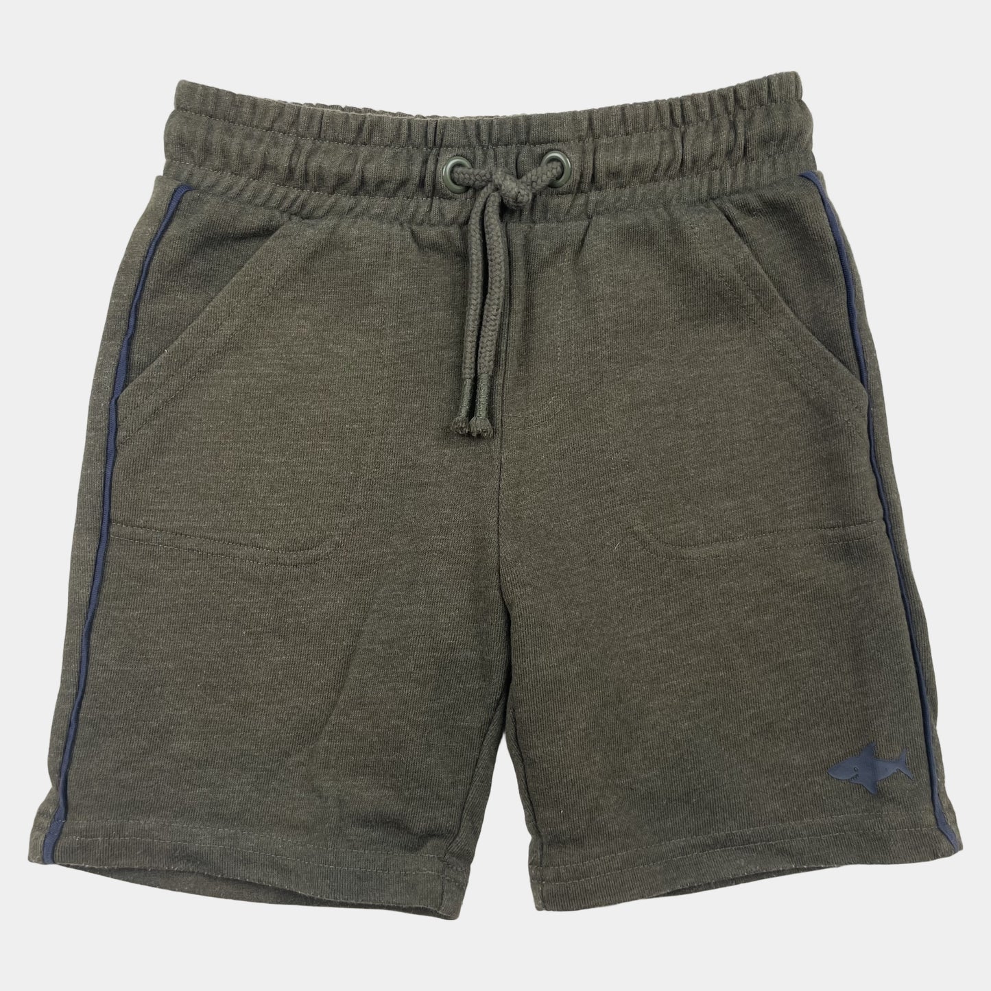 Graue Sweatshorts aus Baumwolle mit elastischem Bund für Jungen im Alter von 4-5 Jahren von F&F. – front