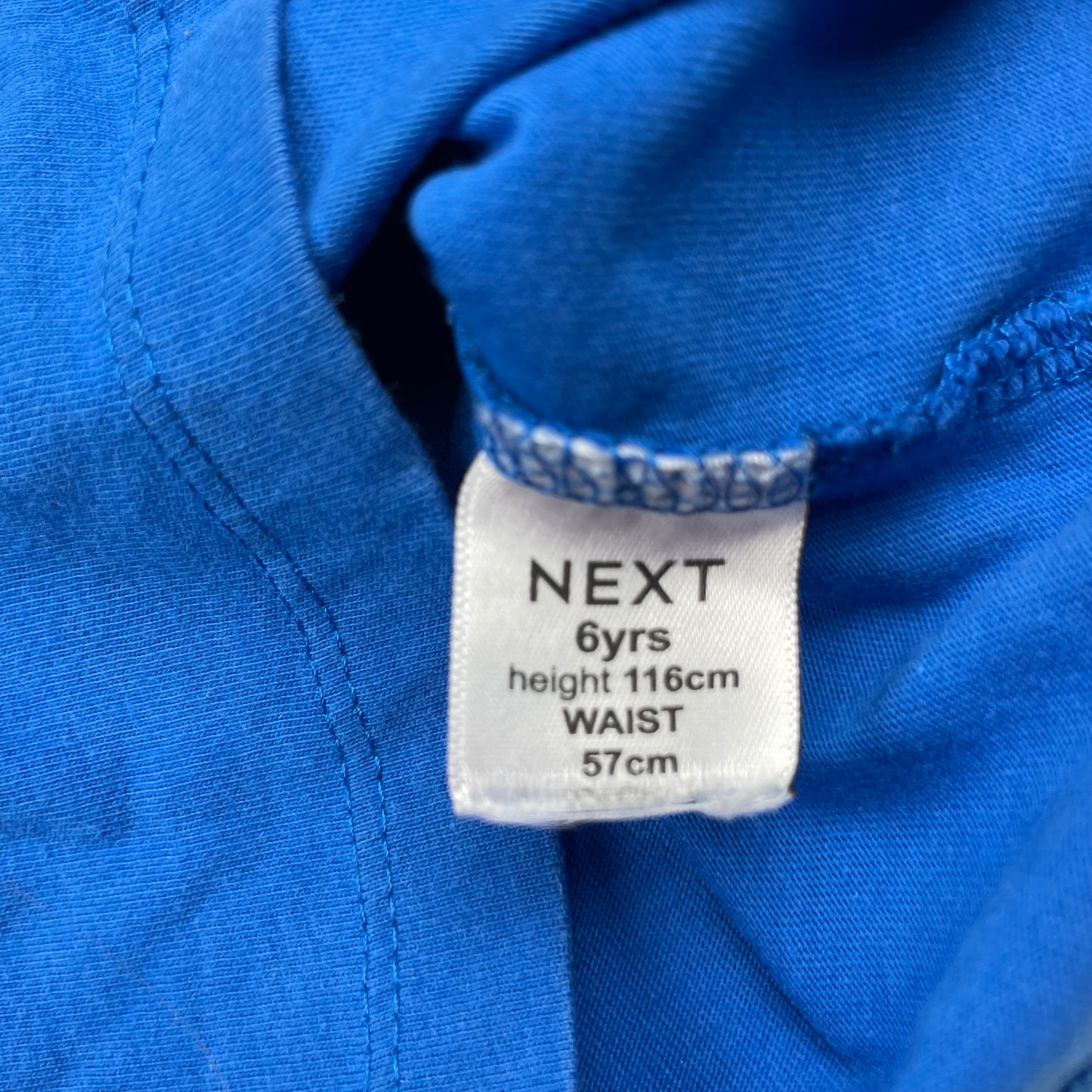 Blaues T-Shirt mit Freestyle Moto-X Design von Next für Jungen – label