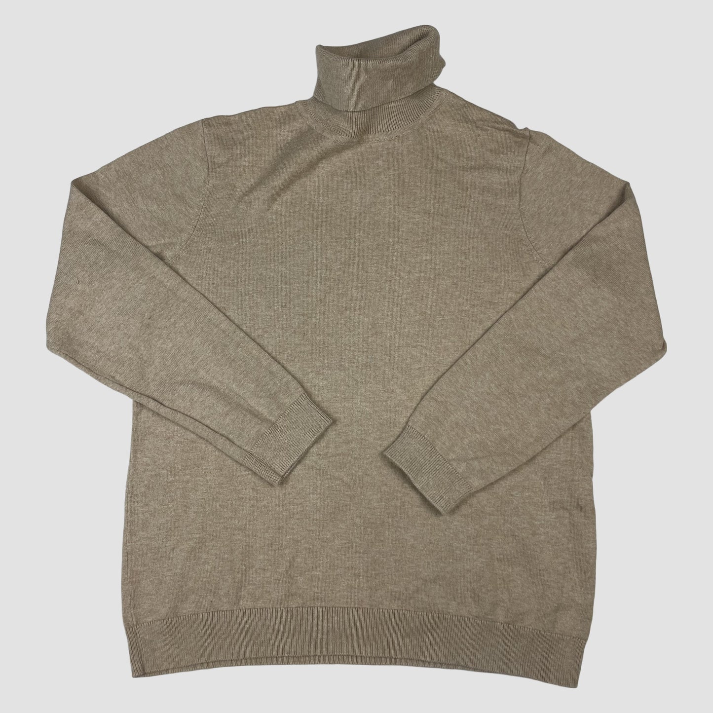 Beiger Rollkragenpullover von Zara, Größe 134 (9 Jahre) – front