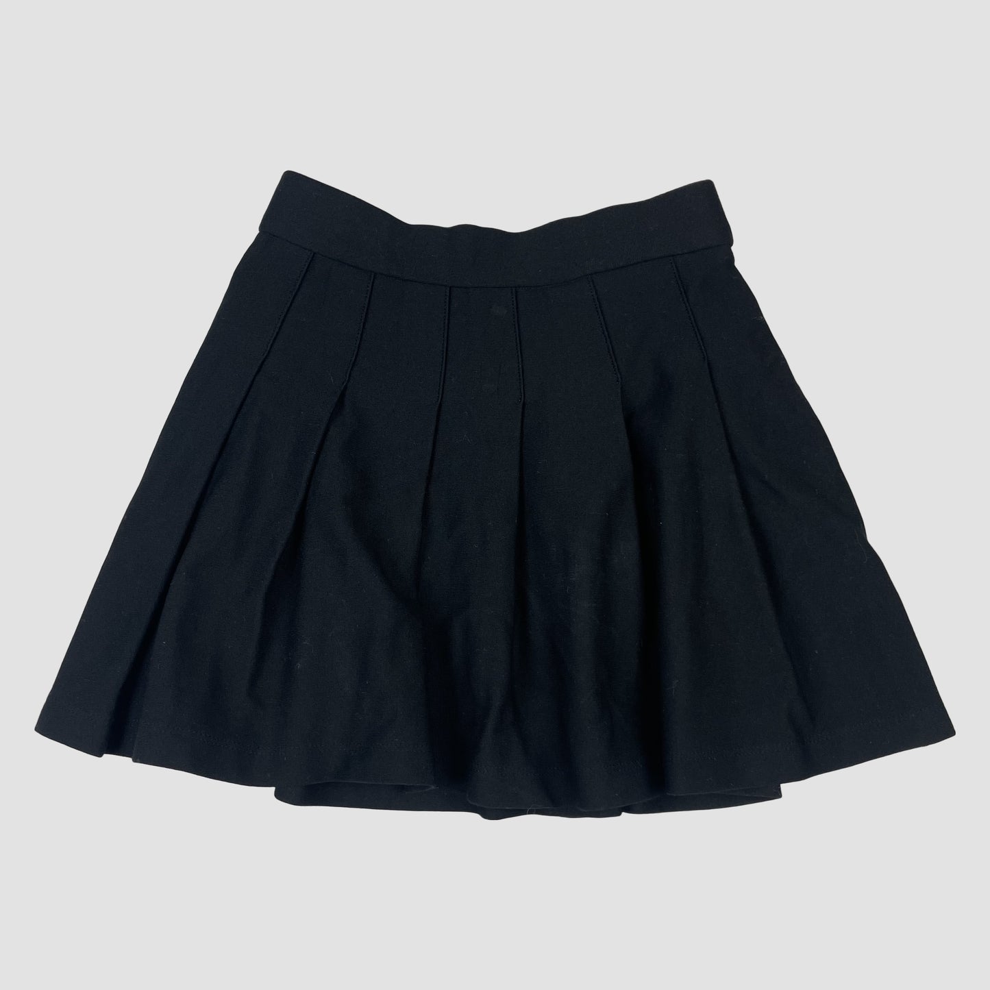 Schwarzer Faltenrock von Zara, Größe 122 – front