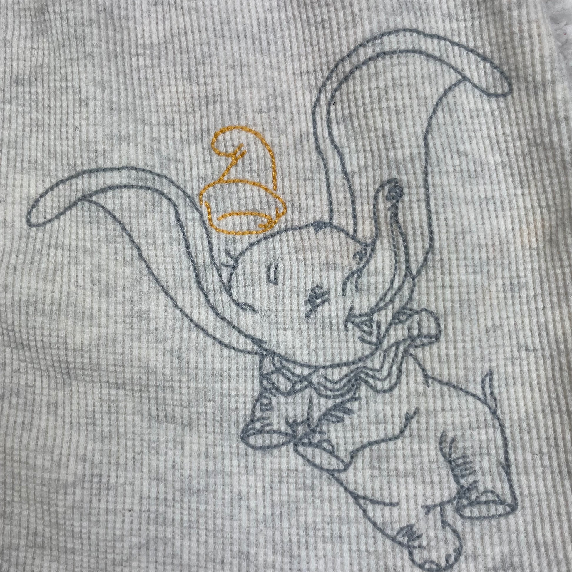 Graues Disney Baby x Tu Trägerkleid mit Dumbo-Motiv, Größe 6–9 Monate – fabric