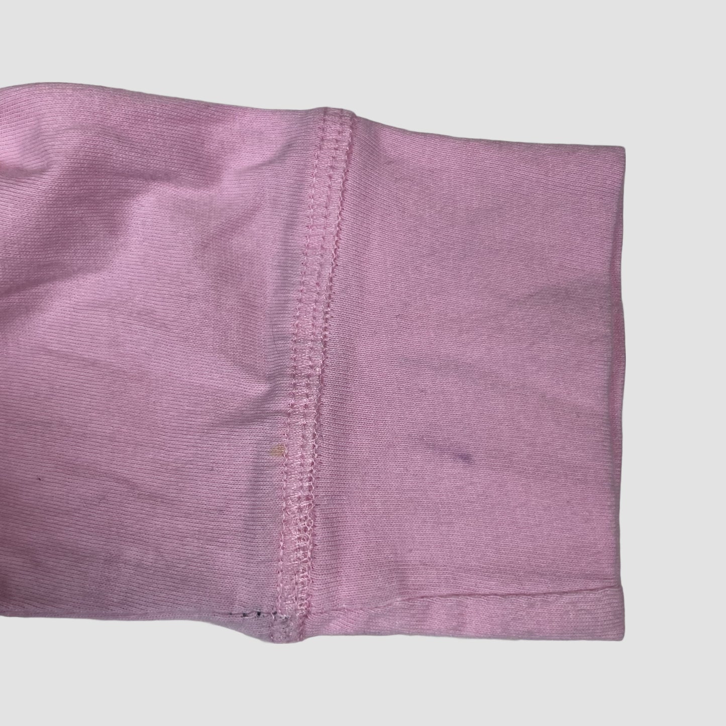 Dunkelblaues missevie Langarmshirt mit rosa Arizona-Print und rosa Kontrastärmeln, Größe 6–7 Jahre 3