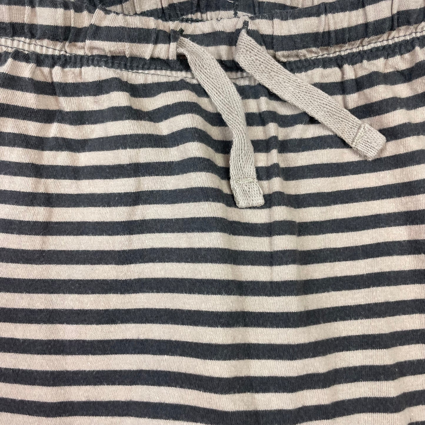 Zwei gestreifte H&M Jerseyhosen, Größe 92 – fabric