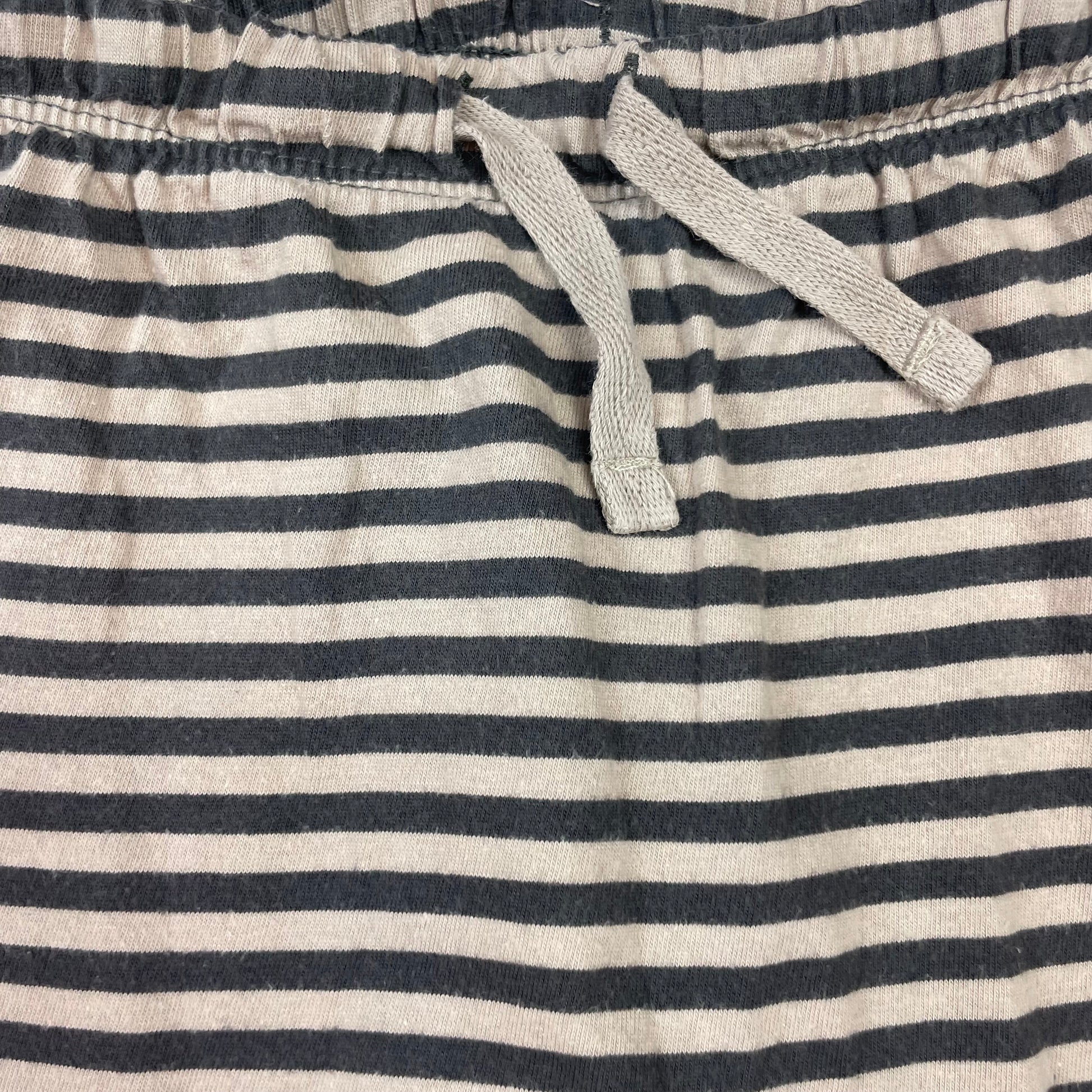 Zwei gestreifte H&M Jerseyhosen, Größe 92 – fabric