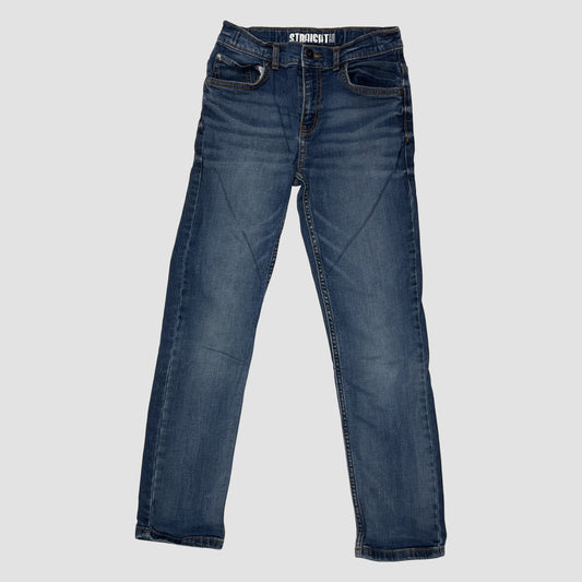Blaue Kinder-Jeans Straight Fit von TU, Größe 140 – front