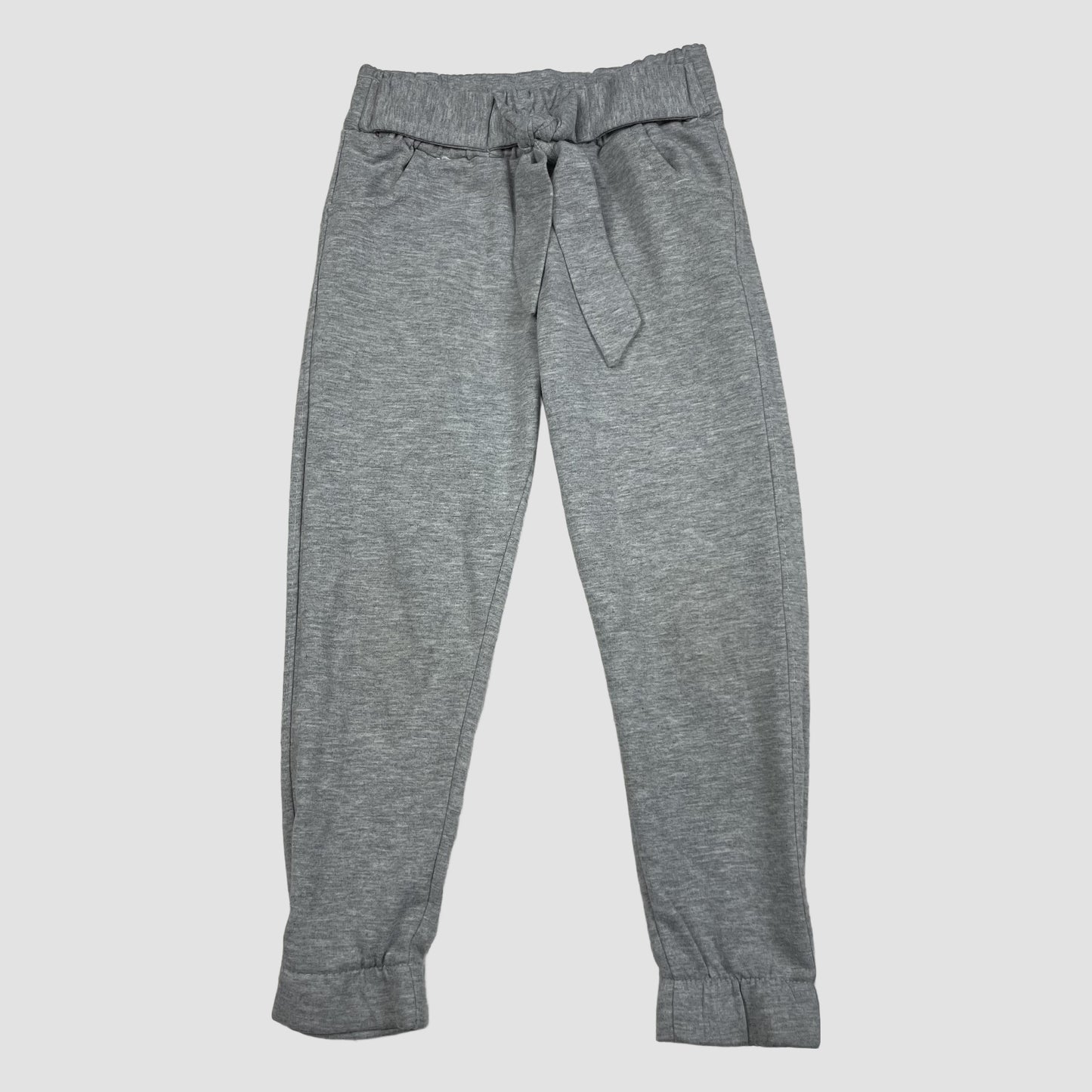 Graue Sweat-Hose aus Baumwollmix von ASYA Kids, Größe 110 (5 Jahre) – front