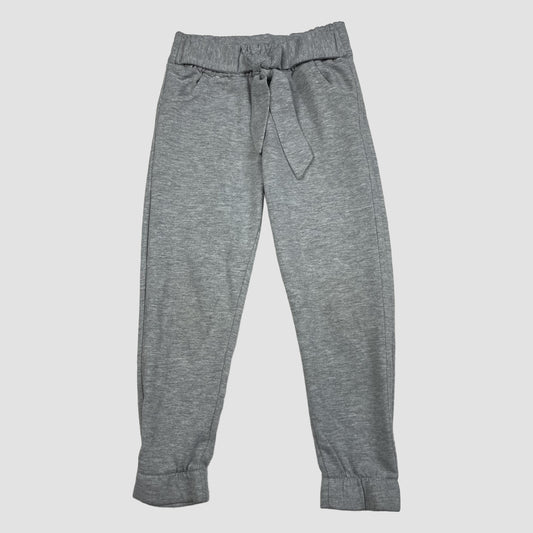 Graue Sweat-Hose aus Baumwollmix von ASYA Kids, Größe 110 (5 Jahre) – front
