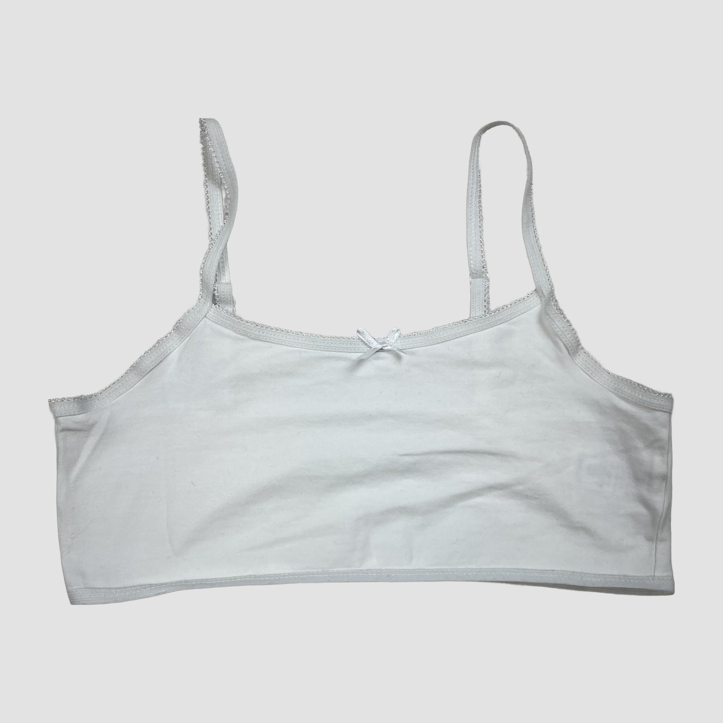 Weißes Bustier von George, Größe 11–12 Jahre – front