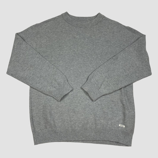 Grauer ZARA Kinder-Pullover, Größe 134/9 Jahre – front