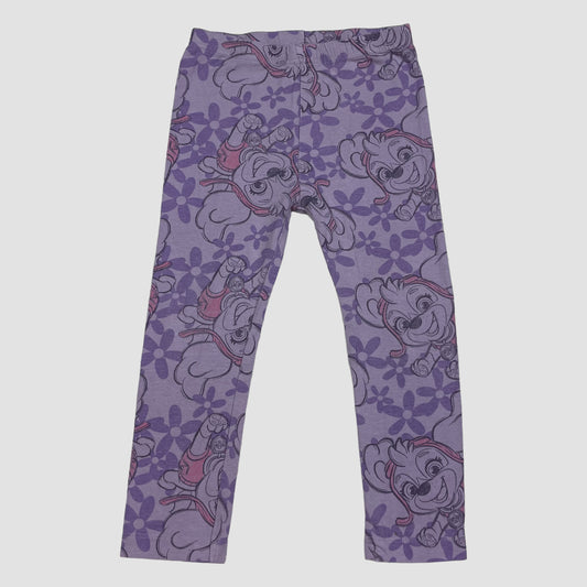 Lila Leggings mit Paw-Patrol-Motiv, Größe 98 – front