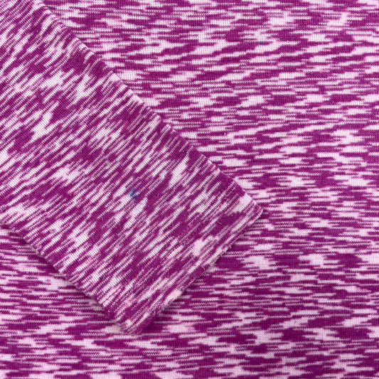 Lila meliertes Langarmshirt von pepperts!, Größe 122/128 – detail