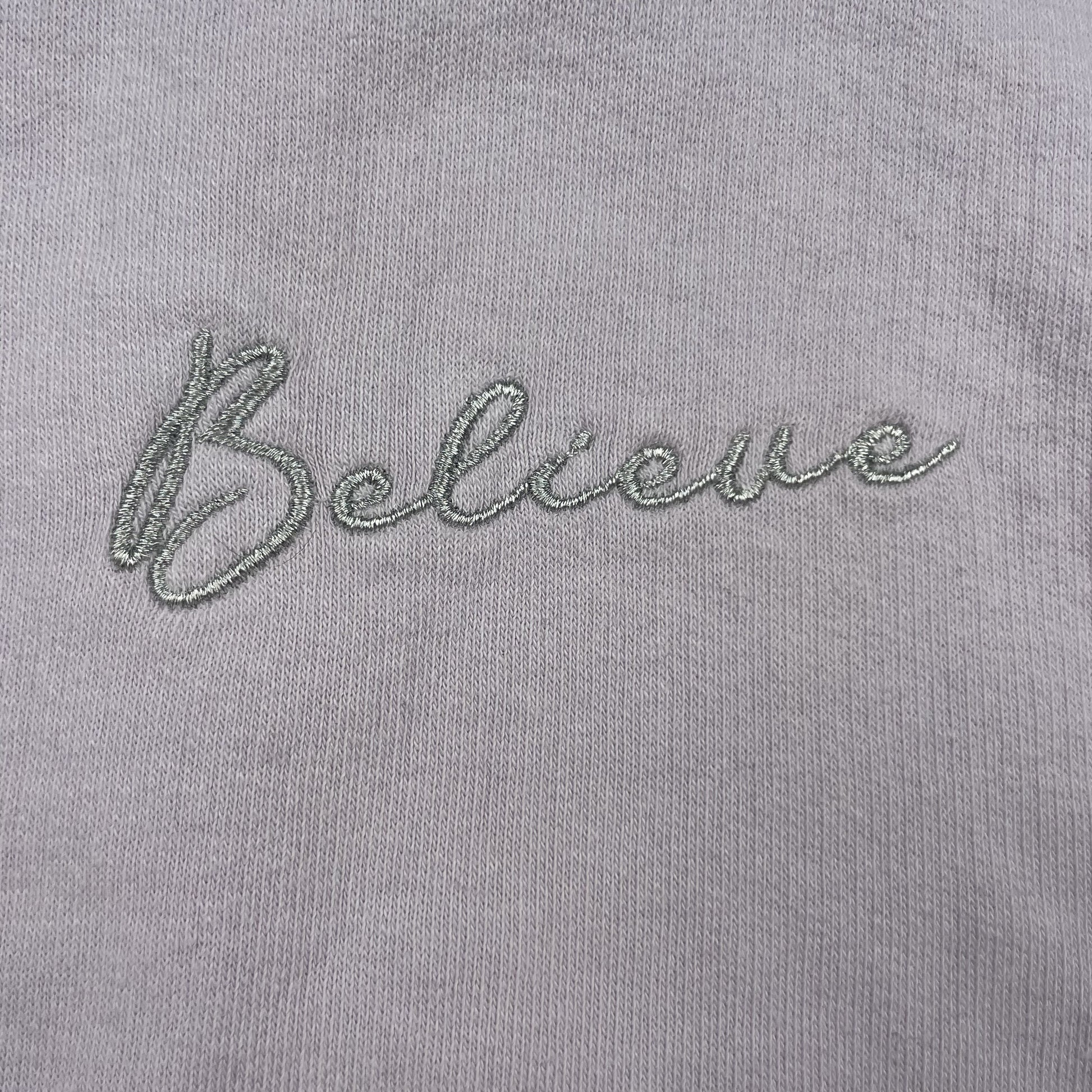 Fliederfarbenes Kinder-Sweatshirt mit 